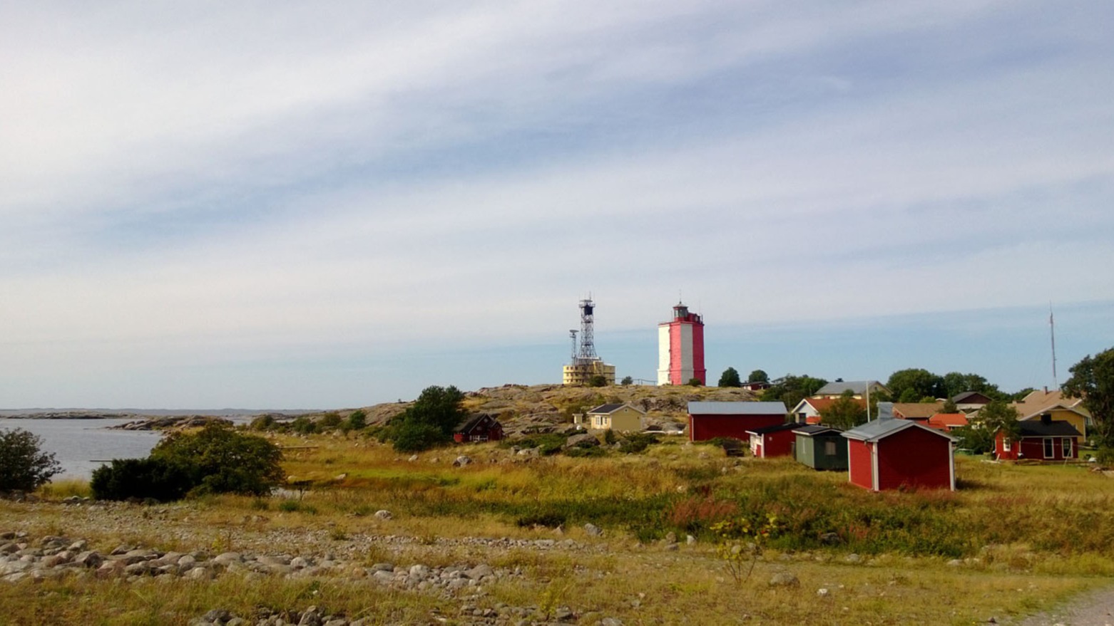 På bilden är ön Utö.