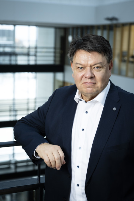Bilden visar chefen för Meteorologiska institutet, Petteri Taalas.