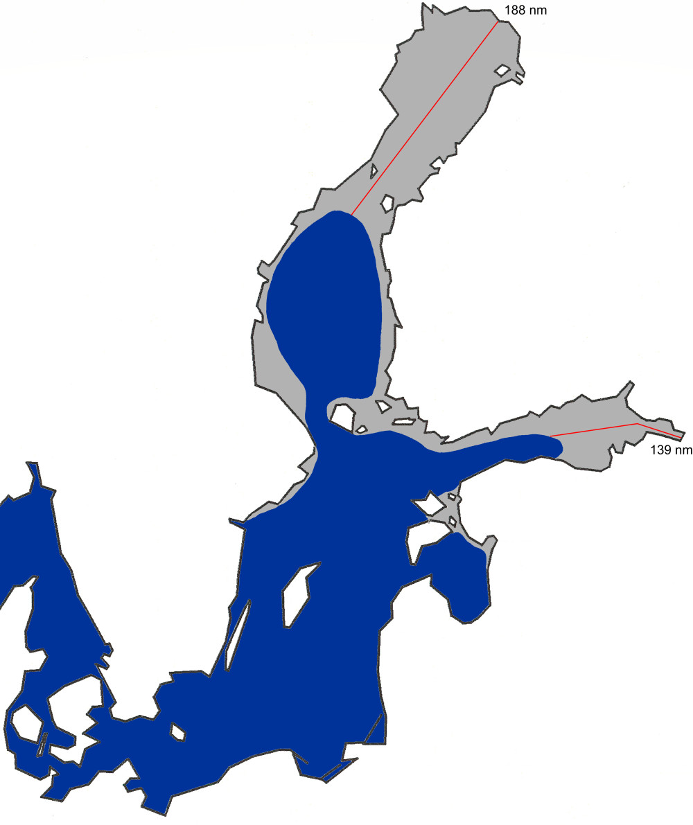 En karta över den största isutbredningen 2000.